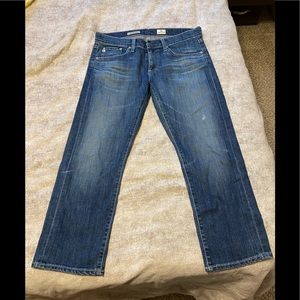 AG Tomboy Cropped Jeans